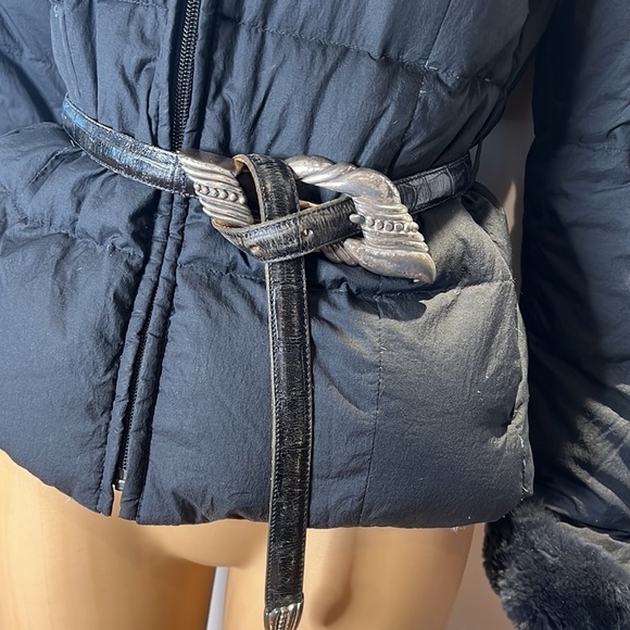 ADD Sz 4 Addlight Down Ltd Edition down and Zip w/ Belt Jacket - Picture 7 of 15